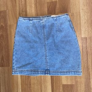 Denim Mini Skirt
